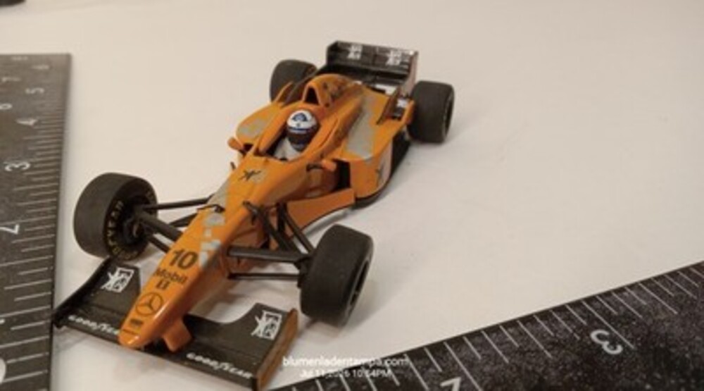 Minichamps 1/43 McLaren Mercedes MP 4/12 1997 F1 Diecast Model Car Orange Livery
